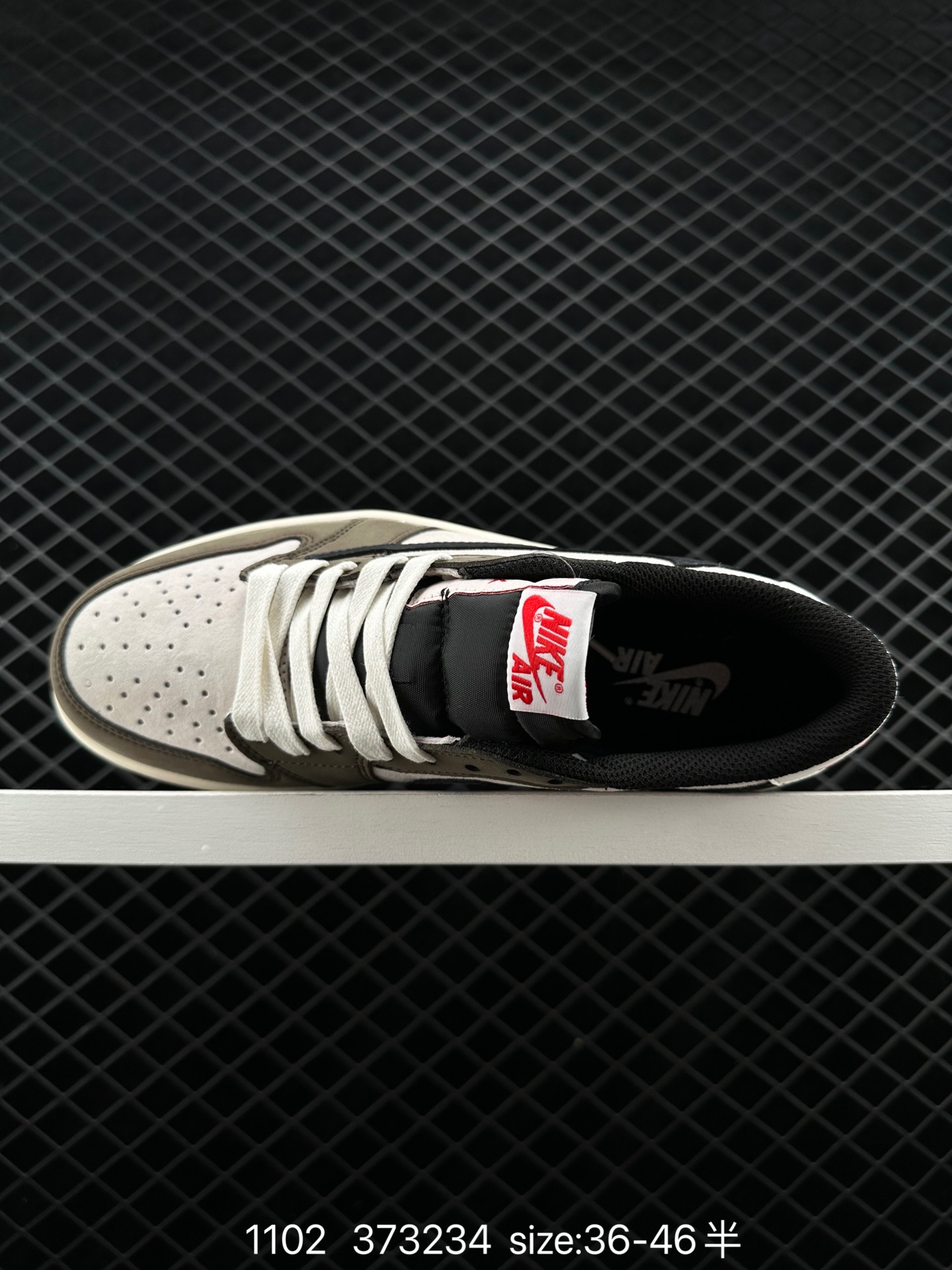 Travis Scott x Nike Air Jordan 1 Low OG SP”White/Red/Fog Blue“